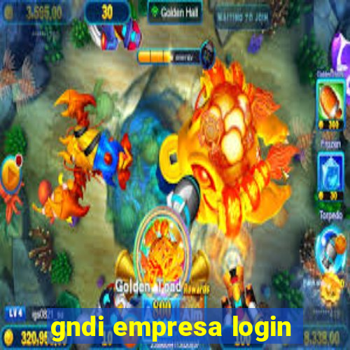 gndi empresa login